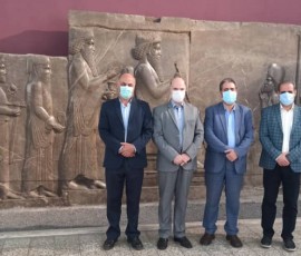بازدید سرزده فرمانده یگان حفاظت وزارت میراث فرهنگی، صنایع دستی و گردشگری از موزه ملی ایران